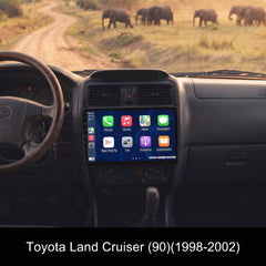 Toyota Land Cruiser 1998-2002 - 9" soitin Apple CarPlaylla ja Android Autolla 
