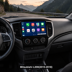 Mitsubishi L200 2015-2018 - autoradio 9" con Apple CarPlay e Android Auto 