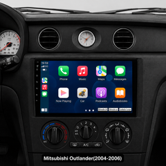 Mitsubishi Outlander 2004-2006 - radio de 9" con Apple CarPlay y Android Auto 