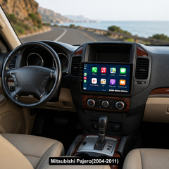 Mitsubishi Pajero 2004-2011 - radio de 9" con Apple CarPlay y Android Auto 