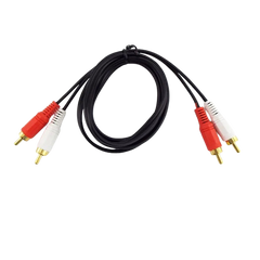 RCA -Audiokabel - 1,5 Meter (er für ihn, rot und weiß)