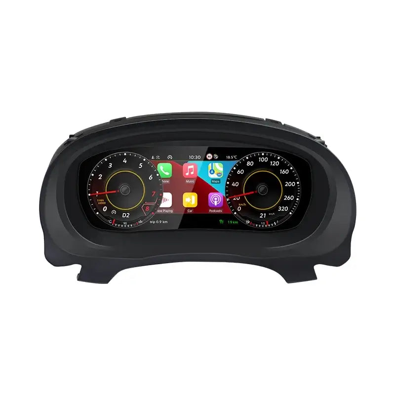 VW Golf, Sharan 2009-2019 - 10,25" digitální rychloměr 