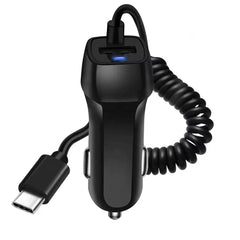 Ładowarka samochodowa USB 12V/24V – szybka ładowarka do telefonu i tabletu 