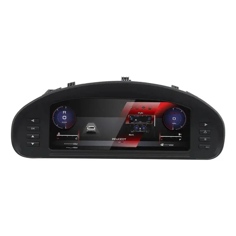 Peugeot 407 2004-2010 - Compteur de vitesse numérique 10,25" 
