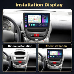 107, C1, Aygo 05-14 - 10,1" Radio m. Apple CarPlay og Android Auto