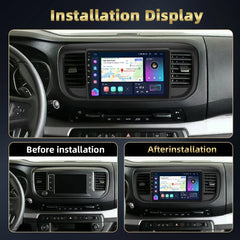 Peugeot Expert/Citroën Jumpy/Toyota Proace 16-21 - 9" Radio m. Apple CarPlay og Android Auto