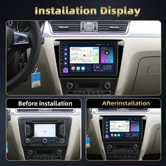 Skoda Rapid/Seat Toledo 13-19 - 9" Radio m. Apple CarPlay og Android Auto