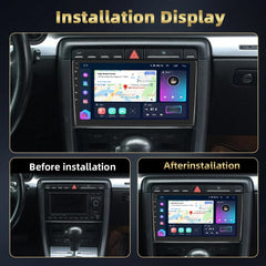 Audi A4 00-08 - 9" Radio m. Apple CarPlay og Android Auto
