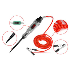 Tester obwodów cyfrowych 3-48V – kontrolka LED do samochodu i autoelektroniki 