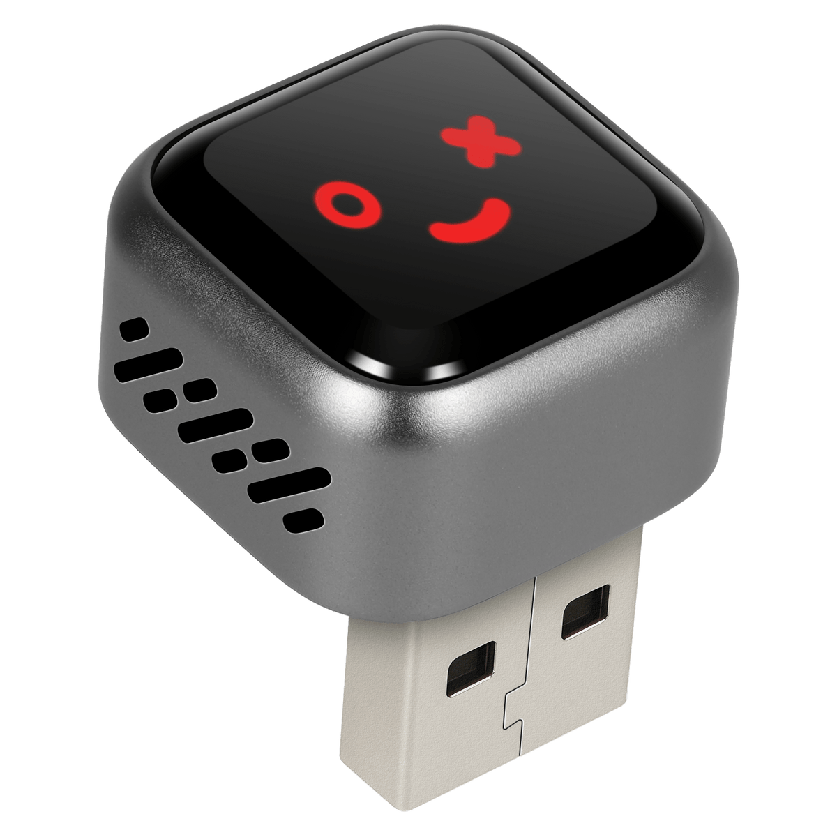Mini brezžični adapter za CarPlay in Android Auto (5.8GHz – Plug & Play), ki se priključi na USB priključek.