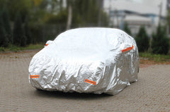 Aluminium autohoes met ritssluiting in maat L
