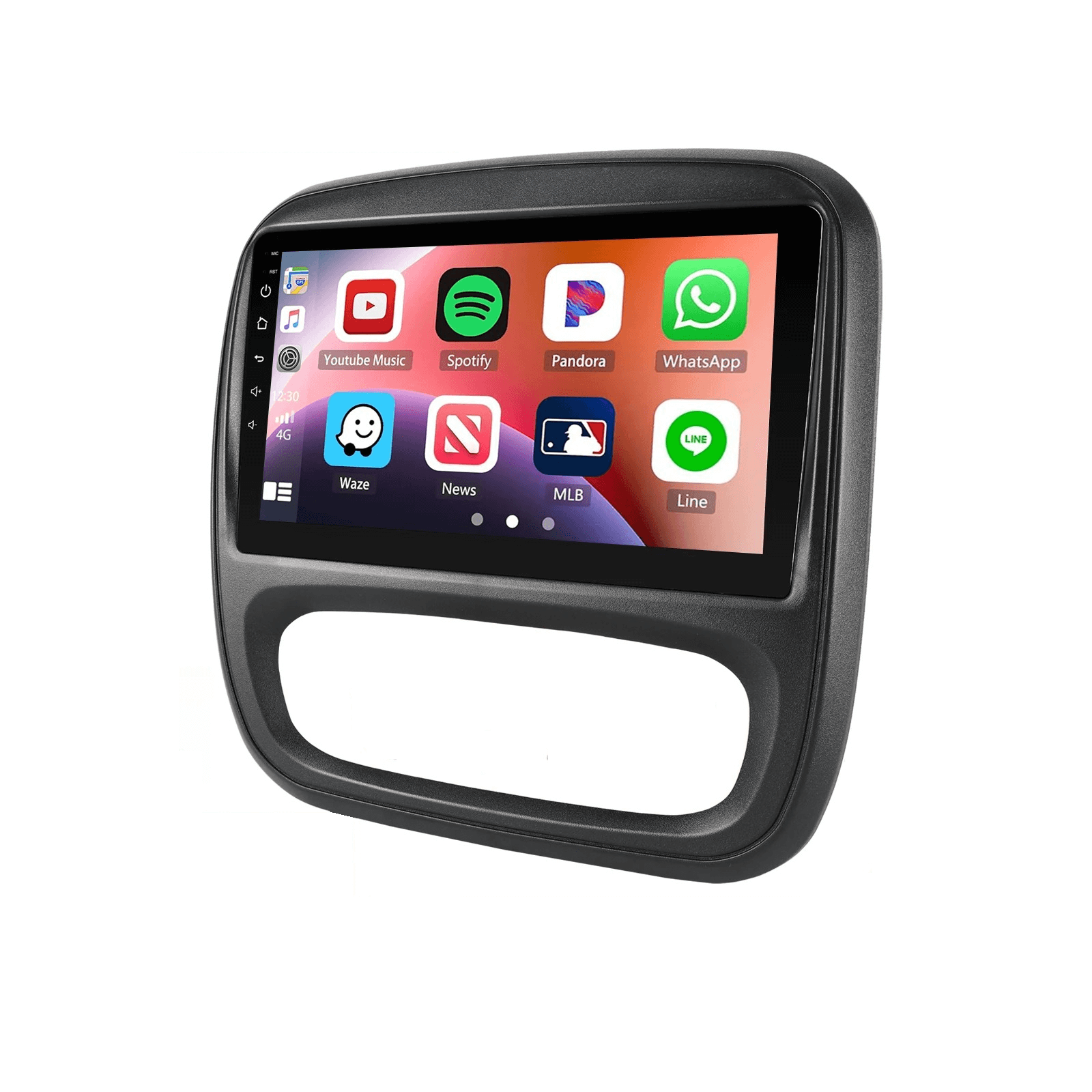 Opel Vivaro/Renault Traffic/Fiat Talento 14-21 - 9" Radio m. Apple CarPlay og Android Auto – Bilmedie.dk