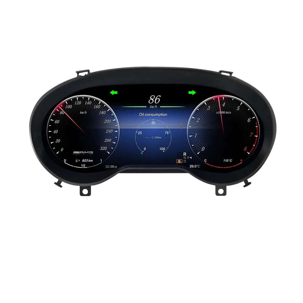 Mercedes A, CLA, GLA 2013-2019 – 12,3" digitálny rýchlomer 