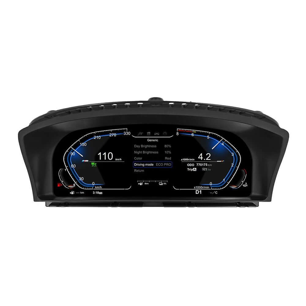 BMW 7-serie 2004-2008 - 12,3" Digitalt Speedometer