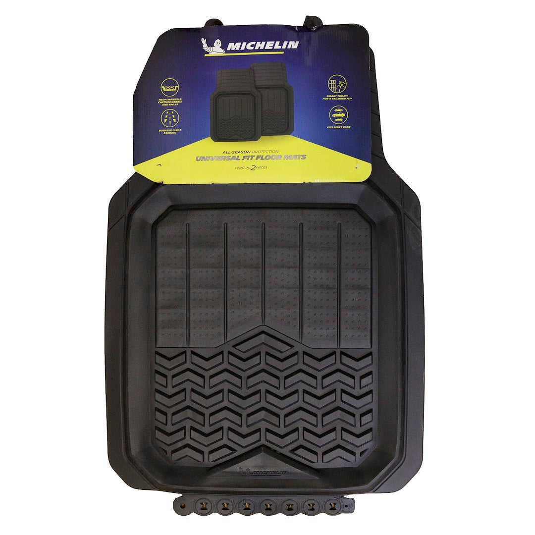 Tapis de sol en caoutchouc Michelin pour l’avant du véhicule, lot de 2.