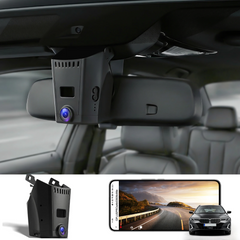 BMW 5 & 7 Serie 2018-2023 OEM 4K Dashcam med WiFi App og Plug & Play