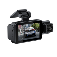 Dual Dashcam med WiFi – Front & Kabine kamera (1080p, App, Nattesyn)
